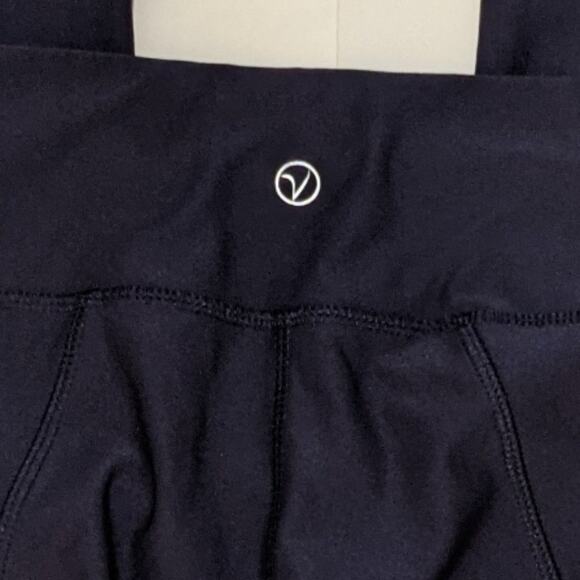 VOGO Purple Athletic Leggings Ankle Braid Detail Cropped Activewear Gym Yoga M - Picture 7 of 10